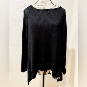 Animal Print Black Women’s Long top